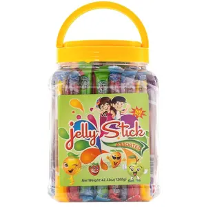 MDM JELLY STICKS GEL CANDY JAR 60 PCS 42.33OZ (1200G)