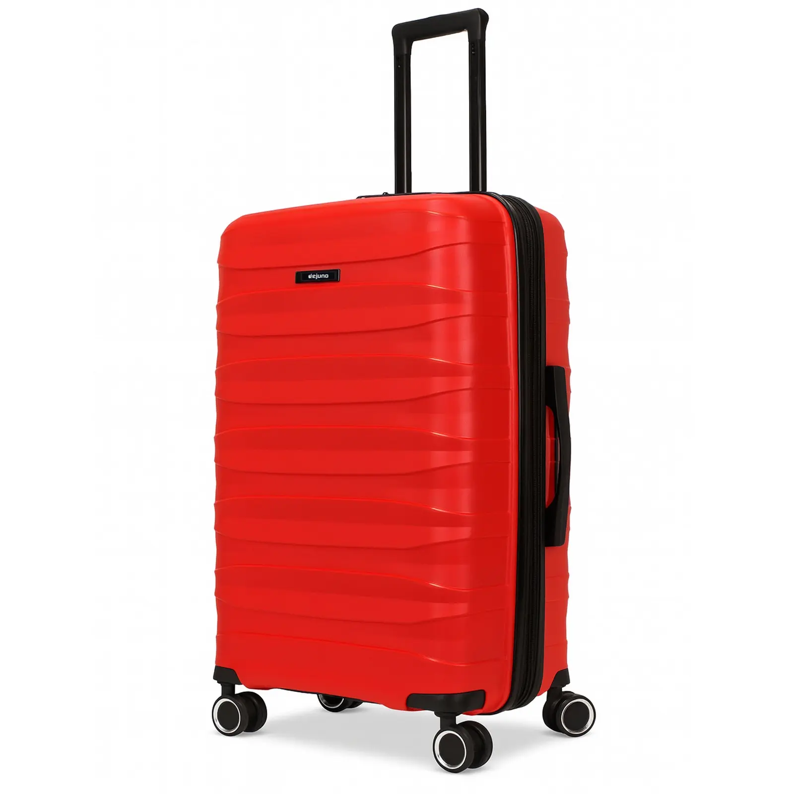 WORLD TRAVELER Motley 25-Inch Expandable Hardside Luggage, Modern Polypropylene Shell with Spinner Wheels for Adults, Lightweight Travel Suitcase, Synthetic, Travelers, Effortless 360° Mobility, 25.5" H X 17" L X 11" W Exterior, Zipper, Organize, Built-In