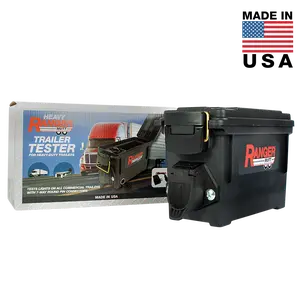 Heavy Ranger® MUTT® (7-Way Round - Heavy Duty Trailer) Mobile Universal Trailer Tester - Test 7-Way Round Heavy Duty Connections Without A Truck