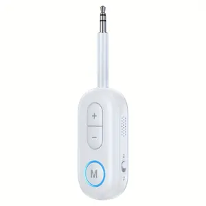 New Wireless Music Adapter |   Car Wireless Music Receiver |   Wireless Audio Transmitter |   TV Computer Airplane Multi-device Universal Low Latency Wireless 5.3 Wireless Transmitter |   Home Speaker Car Special Audio Receiver