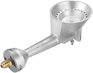 WADEO High Pressure Cast-Iron Propane Burner Head, Gas Burner Head with Propane Orif