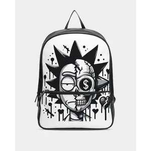 Money Mind Classic Faux Leather Backpack