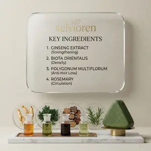 Selvioren Volumizing Shampoo Bar | Oily Scalp Detox & Root Lift | Clarifying Soap for Fine Flat Hair | Usma Grass & Cedarwood Blend | Weightless Fluffy Volume & Hair Gloss | Sulfate-Free Plant Based Thickening Wash | Zero Heavy Buildup