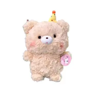 Quack Quack! Adorable Birthday Chick Plush in Party Hat - Ultra Soft Fluffy Duck Stuffed Animal, Perfect Cute Gift