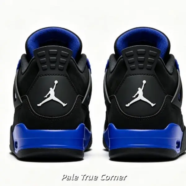 Brand New Sealed Unisex Black Royal Blue Suede Mid Top Retro Basketball Sneakers, Black Flat Laces Bright Blue Cushion Rubber Outsole Breathable Mesh Side Panel Casual Street Sports Shoes With Original Shoe Box