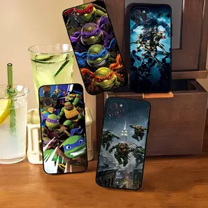 Cartoon N-Ninja T-Turtles For Iphone 17 16 15 14 11 12 13 Pro Max Plus Samsung Galaxy S26 S25 S24 S23 S22 Case Cute Art Phone Cover