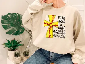 Softball Shirt, Let The Field Be Joyful and All That Is in It Shirt, Softball Game Tee, Softball Mom Shirt, Softball Season Tee