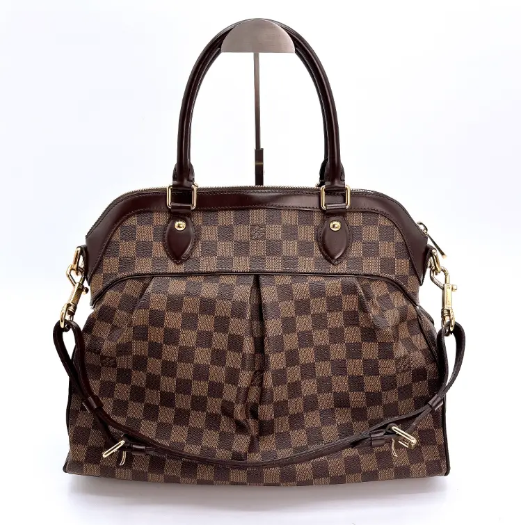 Pre-owned Louis Vuitton Damier Ebene Trevi GM