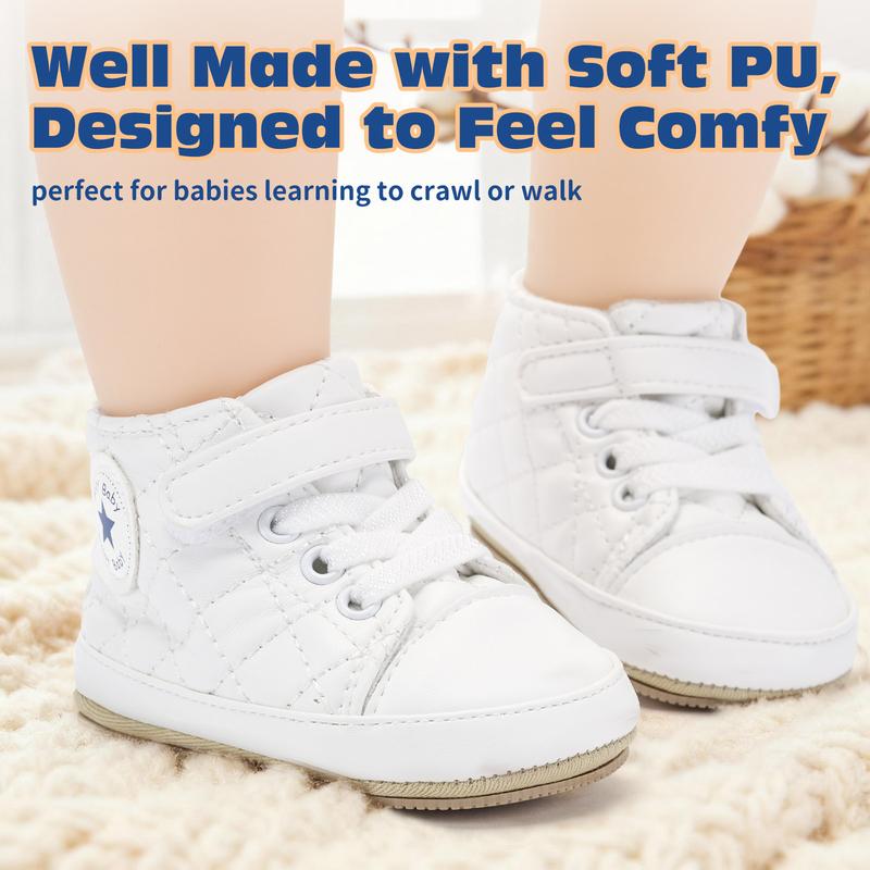 Baby Shoes Infant Cozy Sneakers Toddler Walking Shoes Newborn Boy Girl First Walker Shoes Lightweight Comfy Durable Slippers for 6 Months -9 Moths-12 Months-18 months Perfect for Little Kids Prewalker Shoes for 0-1-1.5yrs old