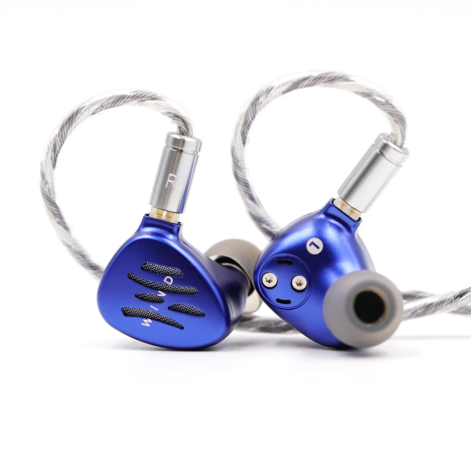 BQEYZ WIND Coil Bone Conduction 10mm Dynamic Driver Hybrid In-Ear Monitor Wired Earphone for Audiophiles and Musicians