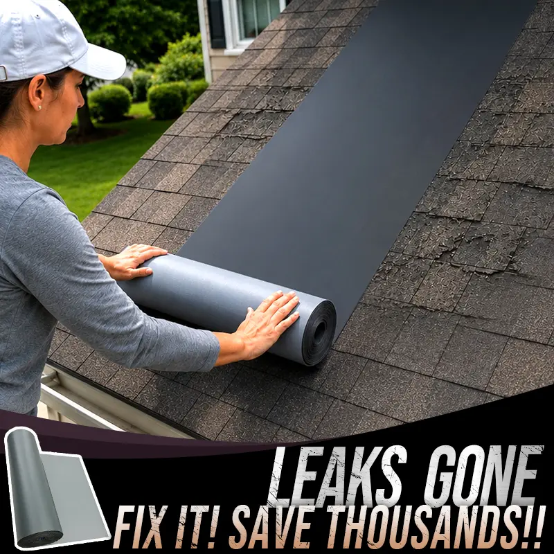 Professional 19.6IN*16.4FT All-Purpose Waterproof Tape for Roof Repairs Siding Boat Hulls Concrete Foundations & More Heavy-Duty Flexible Sealant Provides Superior Leak Protection on Various Surfaces All-Season Durability for Home Commercial Use Adhesive