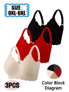 Women's Wireless Bra Set, Comfortable & Breathable Fabric, Perfect Fit for Daily Wear or Special Occasions, Soft Touch Design
