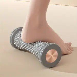easy-to-roll plantar fascia relieving wheels-17cm*7cm/6.7in*2.75in, Relief roller, Foot Rollers, suitable for all foot types, PVC foot massagers, foot exercisers for muscle relaxation, yoga and arch support