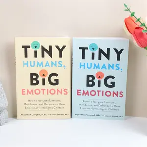 Tiny Humans Big Emotions Parenting Guide for Emotionally Smart Children, Control Anger and Emotional Collapse, Ideal Gift for Parents