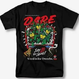 Ninja Turtles >     Classic retro pattern T-shirt Teenage Mutant Ninja Turtles pattern T-shirt Fan gift Women's gift Men's gift JUM