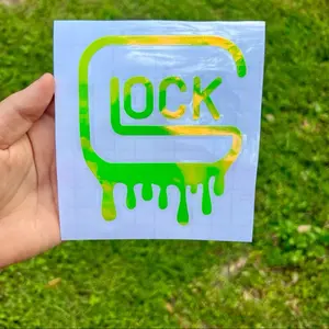 GlOck Dripping Decal (Multi Color&Sizes)
