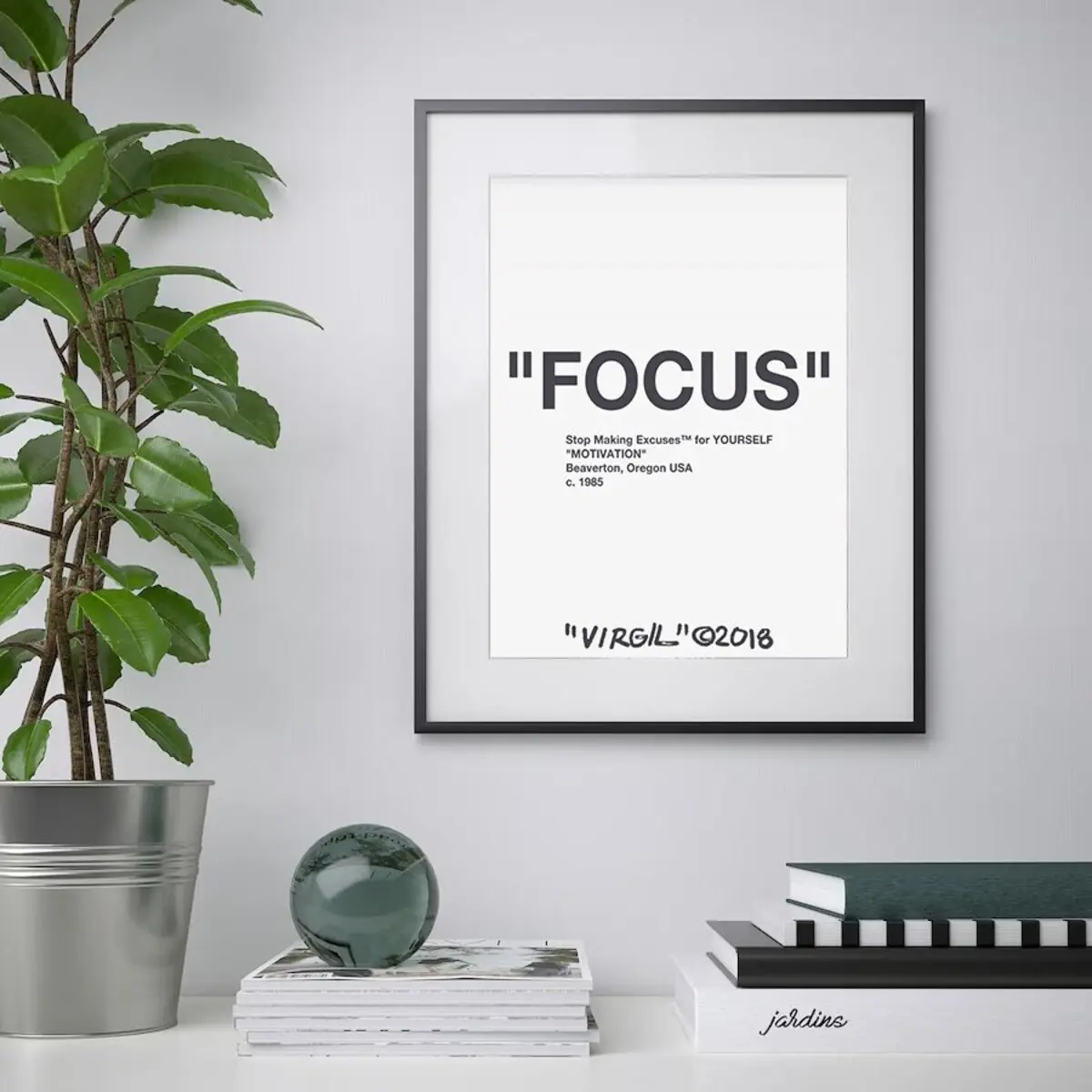 FOCUS | Hypebeast Modern Art | Hype Quotes | Hypebeast Poster Decor | Hype Wallart | Gift for Boyfriend