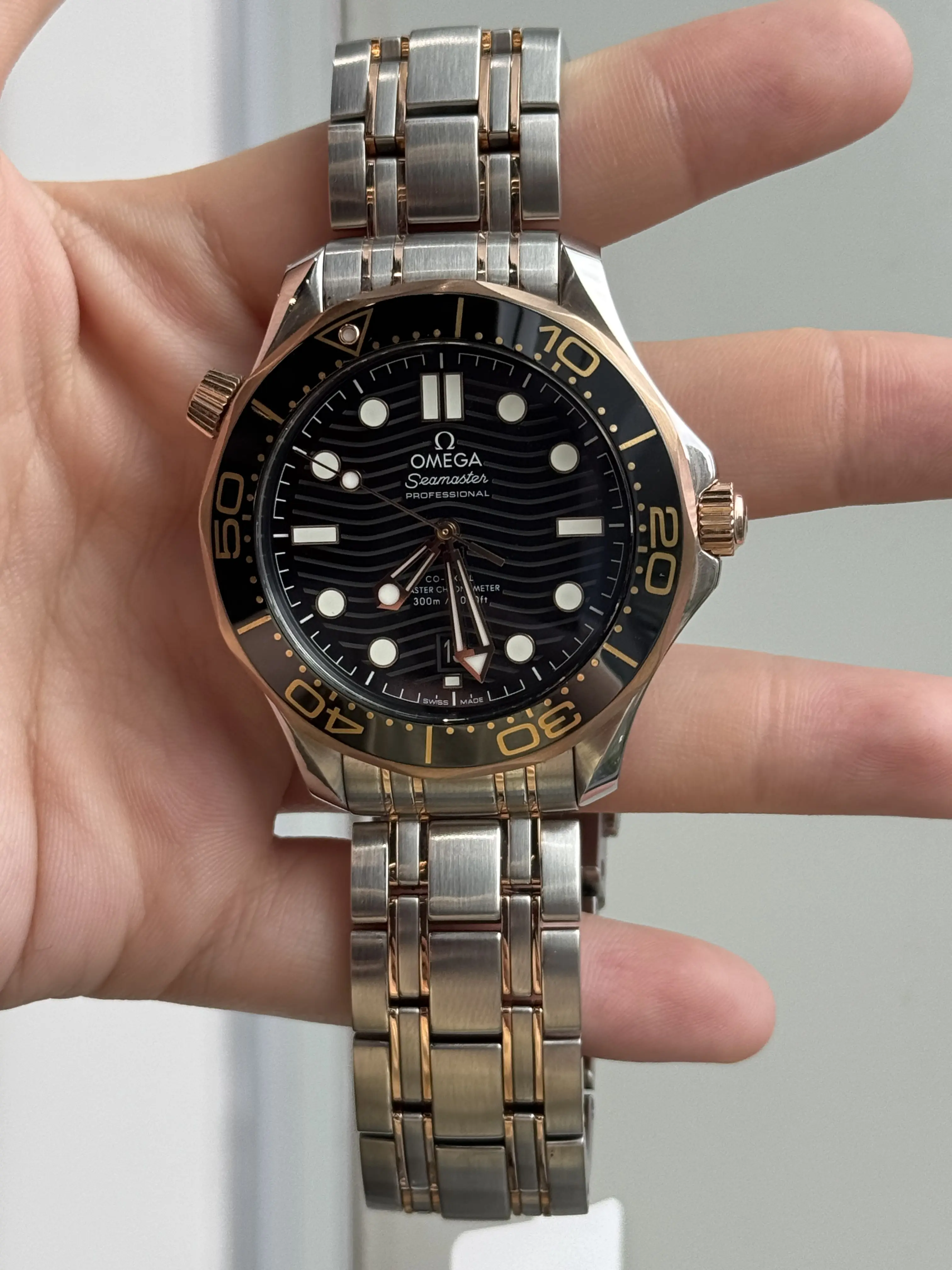 Omega Seamaster 42 Two-Tone Mechanical   #82604086   18CM