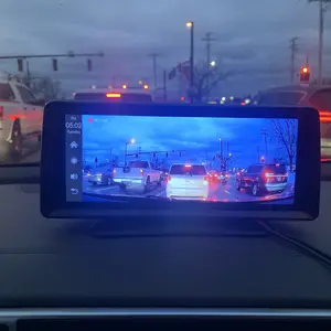 【HiEHA】New Year Gift: 2026 Dash Cam with 8.14" Wireless CarPlay Touchscreen, Wireless Carplay & Android Auto, 1080P Backup Camera, 2K Front, Mirror Link/Bluetooth/GPS Navigation/Satellite Radio for All Vehicles