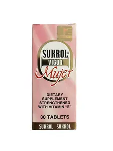 Sukrol Vigor Mujer- Dietary Supplement Strengthened with Vitamin "E"  Healthcare