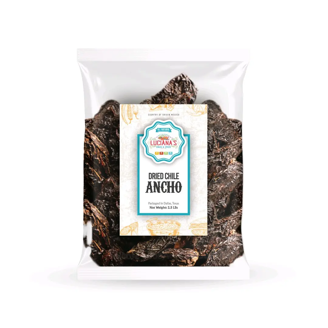 Premium Whole Ancho Chile Peppers - Authentic Mexican Flavor for Cooking and Sauces Organic Natural