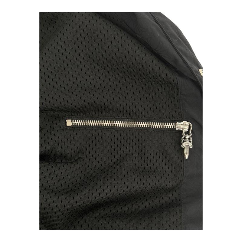 Chrome Hearts Eye Chart Monogram Coach Jacket Black - Lightly Worn