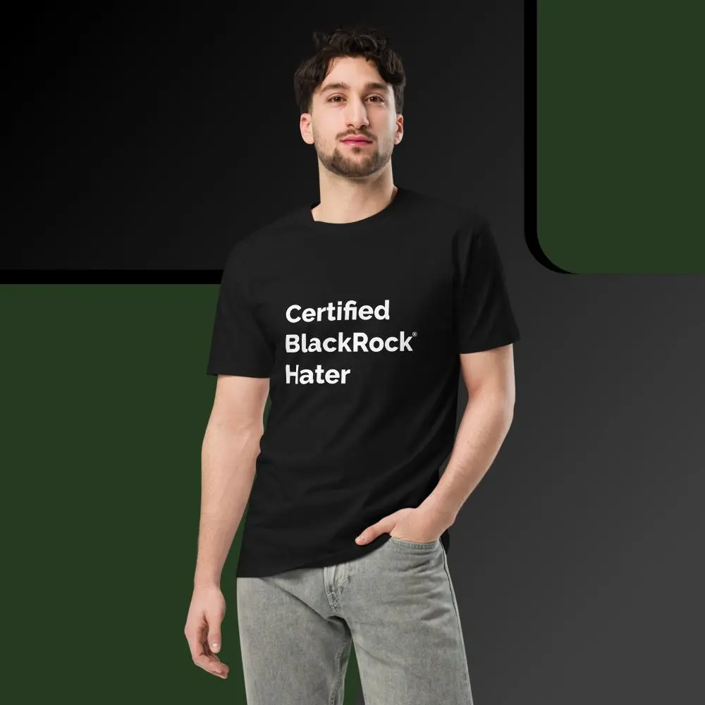I H8 BlackRock Menswear Crewneck Cotton Top