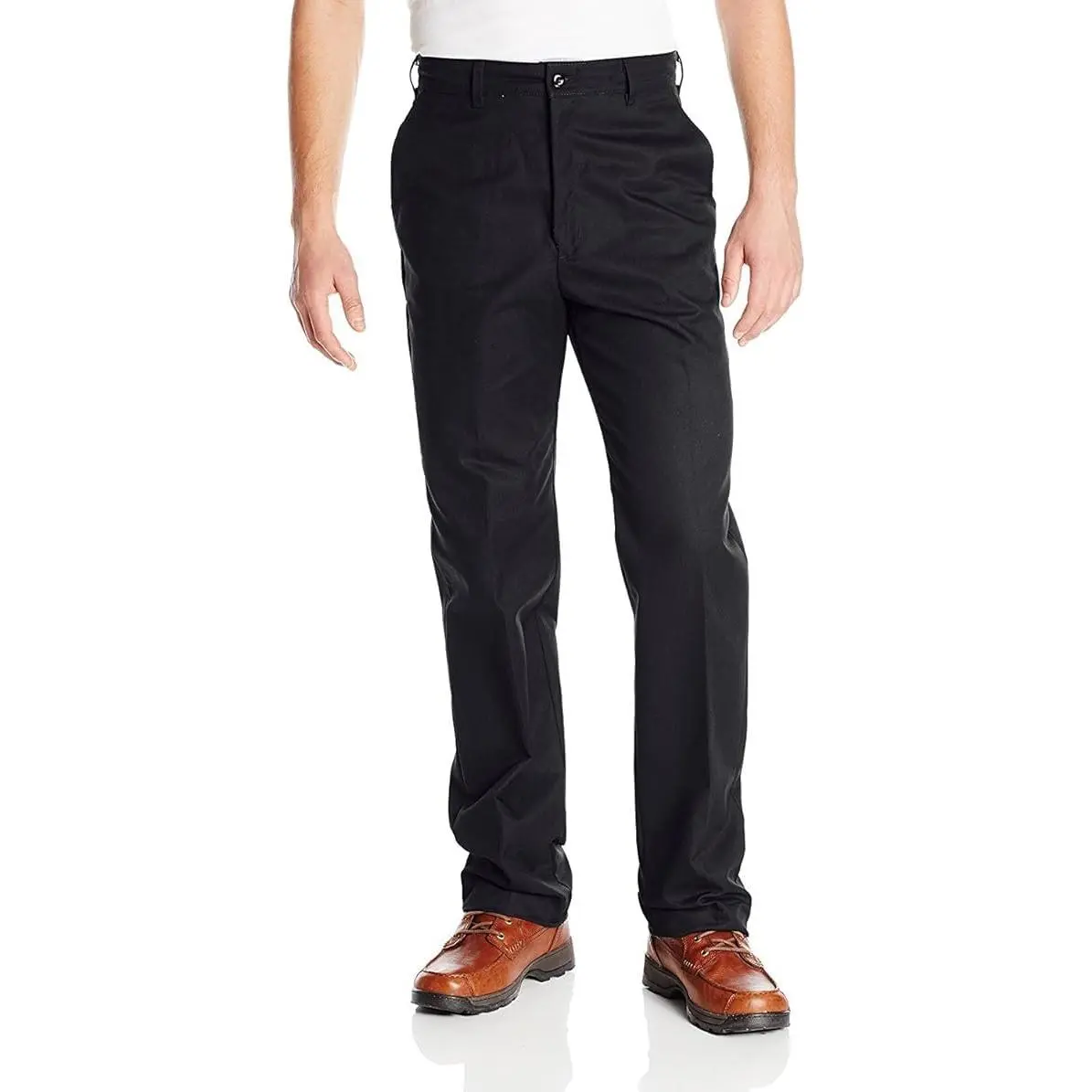 Red Kap Men's Straight Leg Work Pants, Easy Fit Polycotton with Work NMotion Stretch, Stain Resistant & Wrinkle-Free, Work Wear, Fulllength