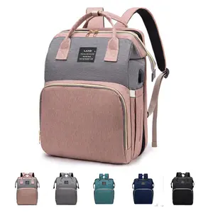 Diaper Bag Backpack with Changing Station: Pink Baby Bags for Girls Boys New Mom Gifts Pañaleras Para Bebe Baby Girl Newborn Essentials Must Haves Baby Shower Gifts Baby Registry