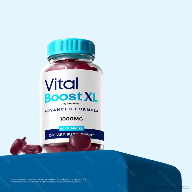 Vital Boost XL - Advanced Formula Gummies with Natural Ingredients for Health & Wellness