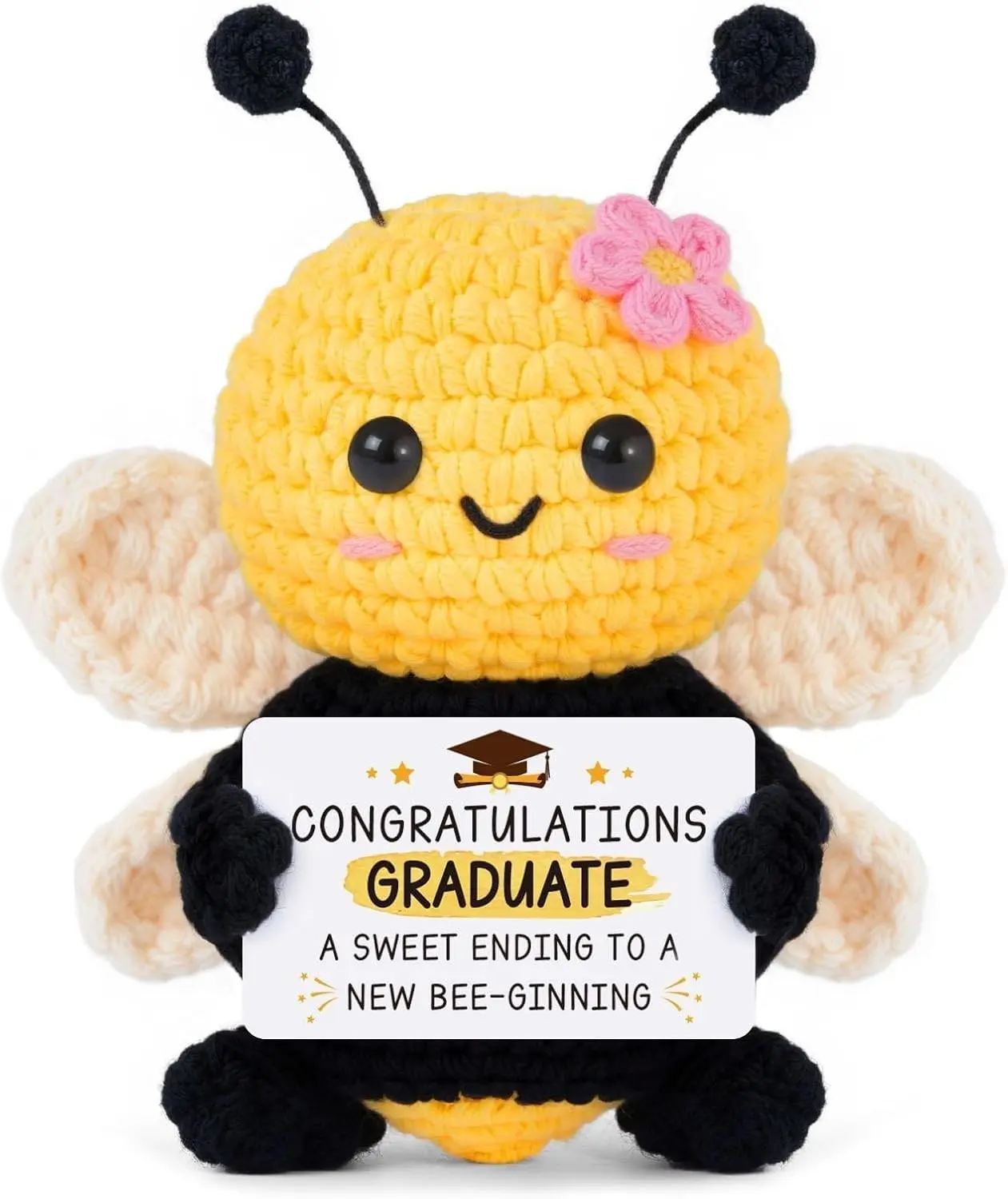 Graduation Gifts, Unique Graduation Gifts for Graduate, Colleage University Graduate Present for Daughter, Student, Friends Classmate - Home Collectible Doll Crochet Bee