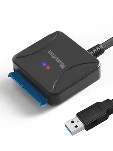 SATA to USB Cable 3.0, SATA Iii Hard Drive Adapter Cable, Compatible with 3.5/2.5 Inch HDD SSD, High-Speed Data Transfer