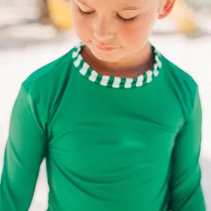 Rashguard - Green Gingham