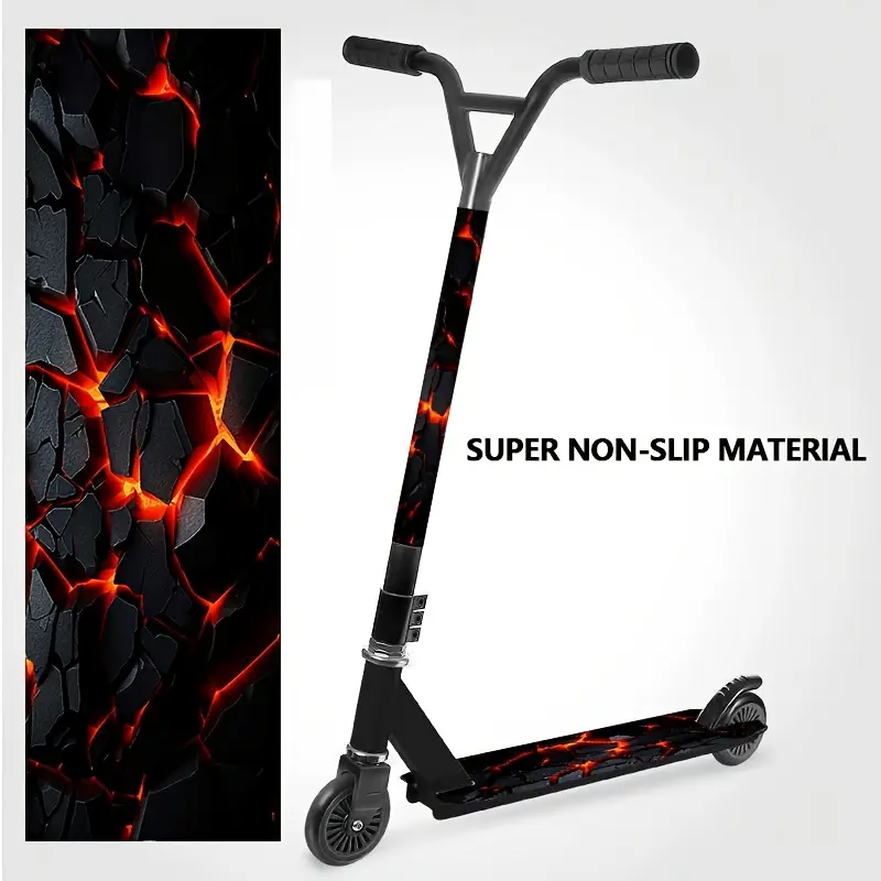 1PC scooter stickers, scooter stickers, skateboard stickers, scooter floor mat stickers, personalized cool DIY skateboard accessories, non-slip PVC stickers are easy to install, suitable for Halloween decoration, Christmas decoration gifts