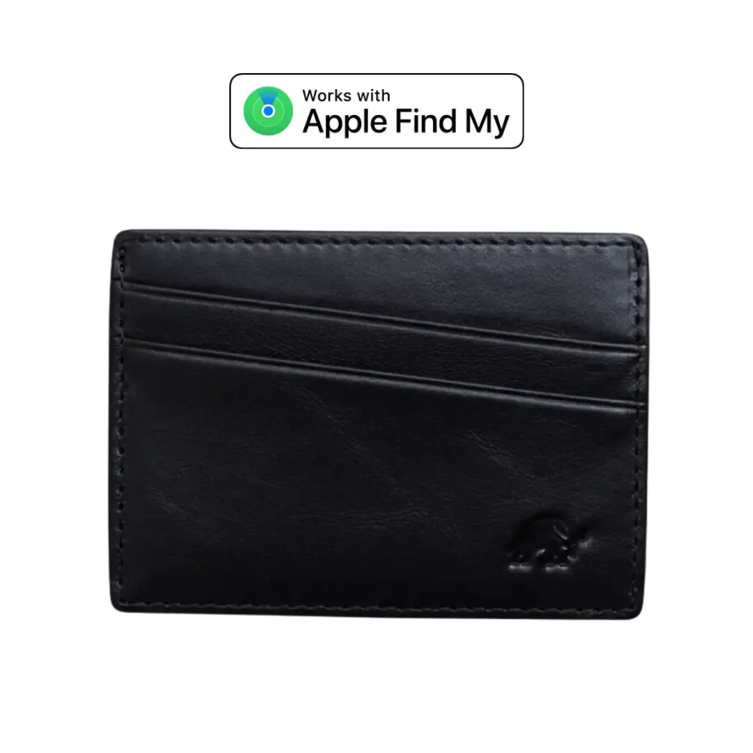 Leather Nav Card Holder - BLACK EDITION