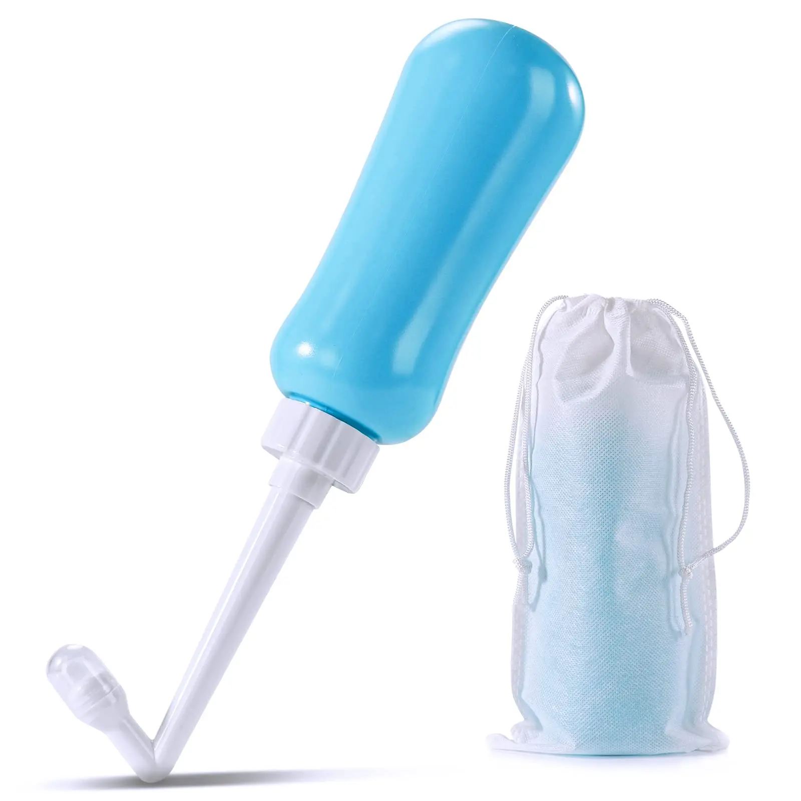 Portable Bidet Travel Large Capacity 450ml(15oz) Personal Bidet Toilet Handheld Bidet Blue bidet portable bottle