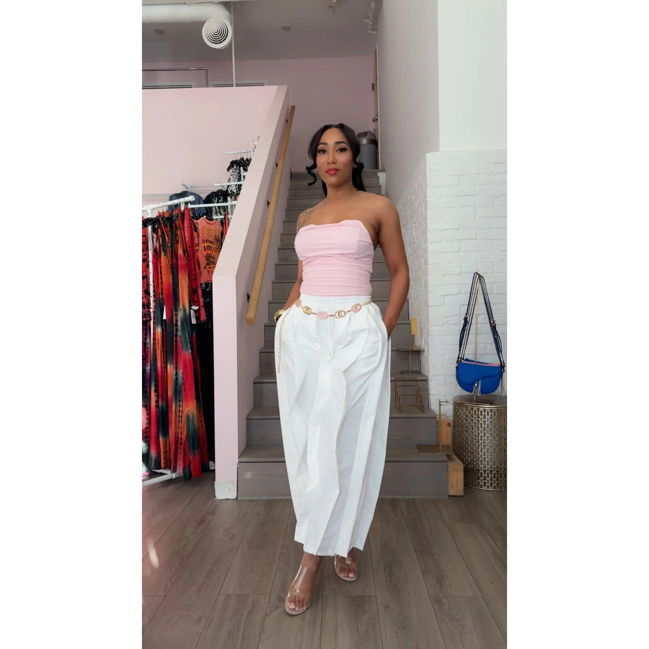 Pleated Tube top
