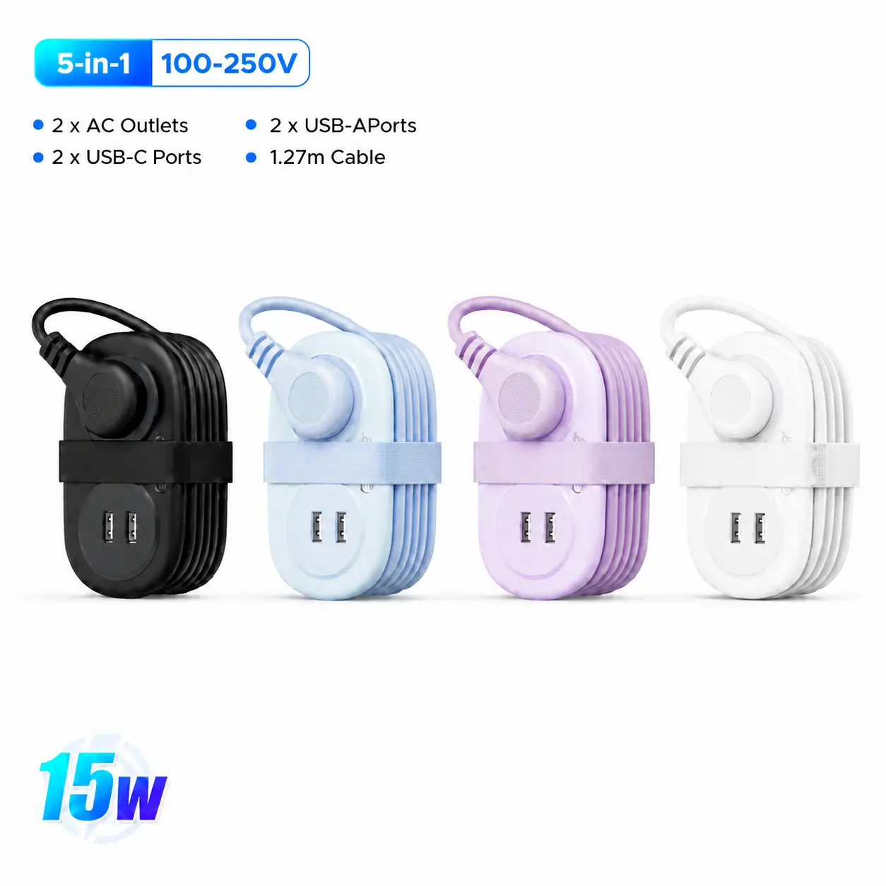 2 AC  Outlet
