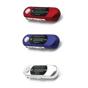 Mini MP3 Player USB 2.0 Small Flash Drive Lossless Sound Multilanguage LCD Music Player with 3.5mm Audio Jack Automatic Shutdown