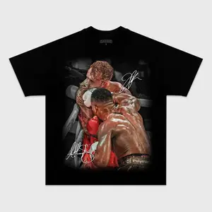 ANTHONY JOSHUA VS JAKE PAUL TEE, Vintage Boxing Face-Off Tee, Retro Bootleg Fighter Shirt, Combat Sports Fan Wear