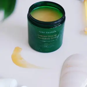 Emerald Glow Up Moist Exfoliating & Hydrating Body Scrub, 8 oz care product Feminine Hygiene