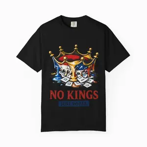 Anti Trump, No Kings Just Votes Shirt, Democracy Protest Graphic, Patriotic Voting Statement