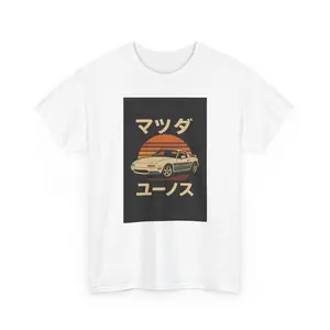 Mazda Miata JDM Style Tee, Japanese Streetwear Shirt, Unisex Cotton T-Shirt, Car Enthusiast Gift, Graphic Tee, Car Lover Top
