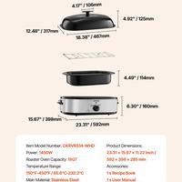 18QT Stainless Steel Turkey Ovens