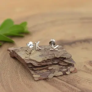 Signature Initial Earrings