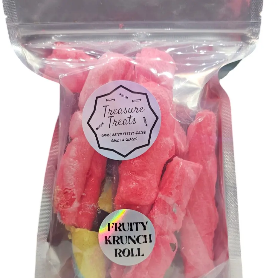 fruity Krunch Roll Pack Bite Sweet Candy fruity Krunch Roll Pack Bite Sweet Candy