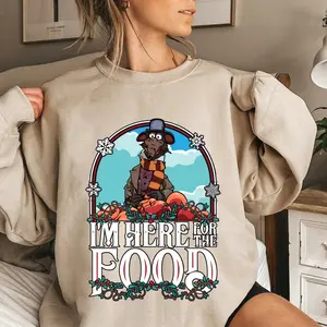 Muppet Christmas Carol Tee Shirt, I'm Here For The Food Shirt, Vintage Christmas Sweatshirt, Muppets Lovers T-shirt