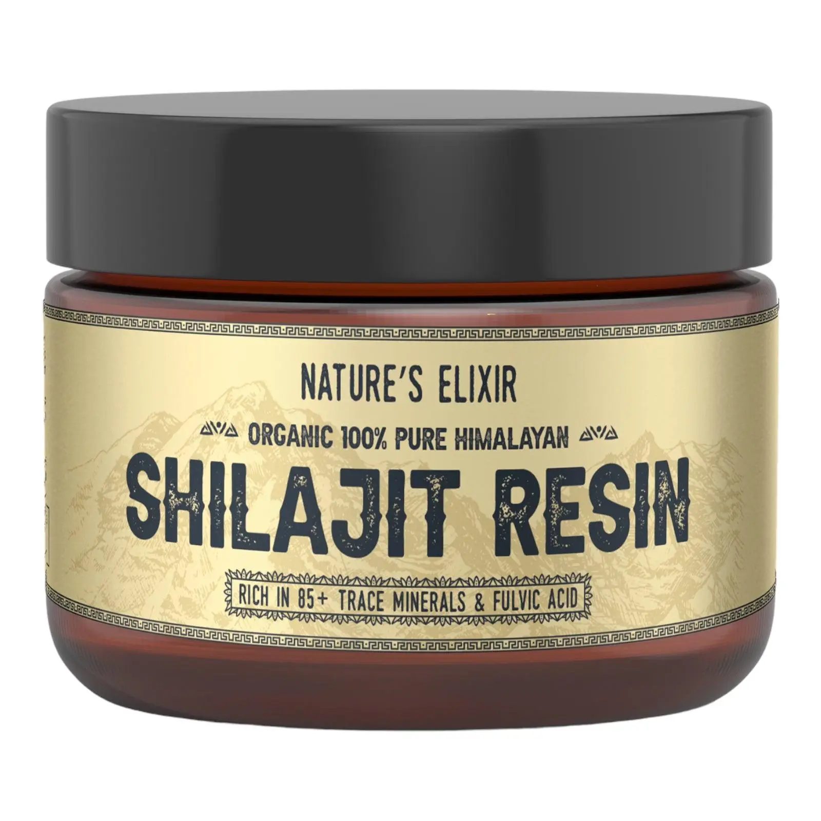 Organic 100% Pure Himalayan Shilajit Resin Dietary Supplement
