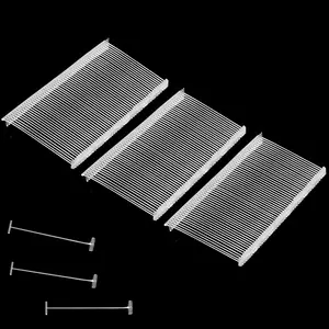 2 Inch 5000 PCS Tag Gun Refills Tagging Gun Fasteners Plastic Clothing Tag Barbs Attachments for Most Standard Garment Price Tags Gun