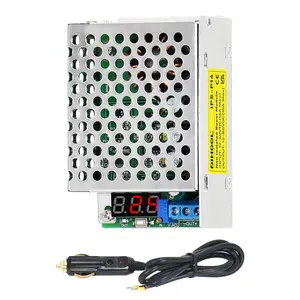12V to 24V DC Step Up Converter, 12v to 36v 19v 15v 30v, Adjustable Voltage Regulator DC Boost Converter with Cigarette Lighter Plug